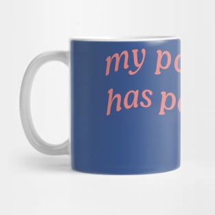 MY PARANOIA HAS PARANOIA Mug